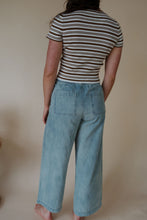 Load image into Gallery viewer, back view of model wearing the part of life pants.