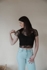 Here to Stay Short Sleeve Top