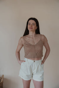 Here to Stay Short Sleeve Top
