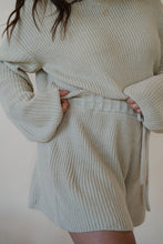 Load image into Gallery viewer, detail view of model wearing the wouldn&#39;t change a thing romper in the color taupe.
