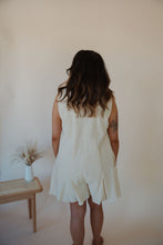 Load image into Gallery viewer, back view of model wearing the daydream romper.