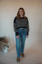 Load image into Gallery viewer, front view of model wearing the lawson denim.