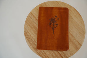 front cover view of the hosanna revival lined notebook in the Sierra theme.