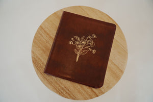 front cover view of hosanna revival esv journaling bible in the Yorkshire theme.