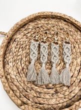 Load image into Gallery viewer, Effortless Bliss Macrame Keychain